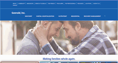 Desktop Screenshot of gosnold.org